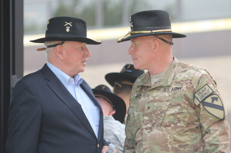 Faces and Places - 1st Cavalry Division Colors Casing Ceremony